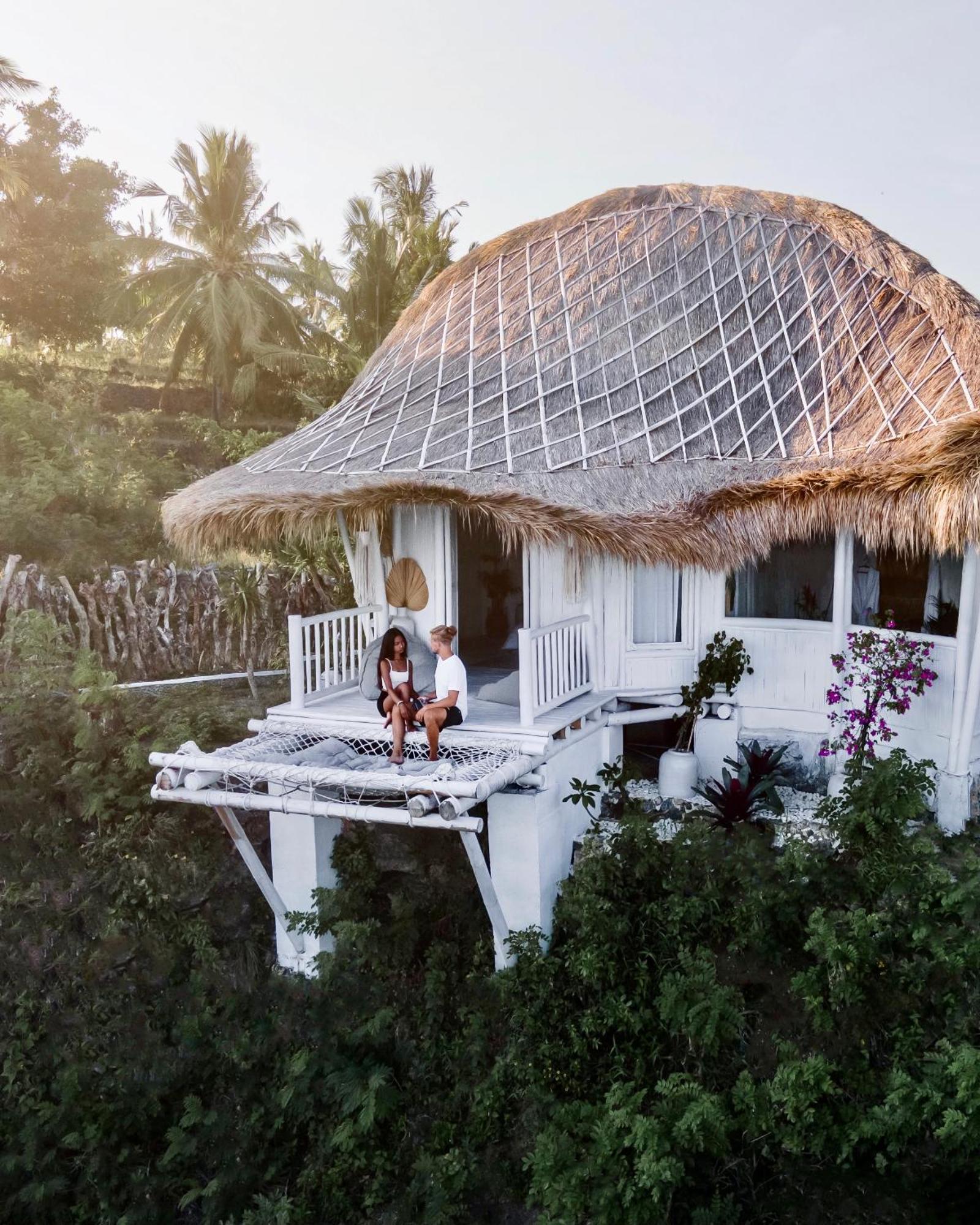 Tropical Glamping Nusa Penida Diamond Beach - Cliff Side Edge Polilit المظهر الخارجي الصورة