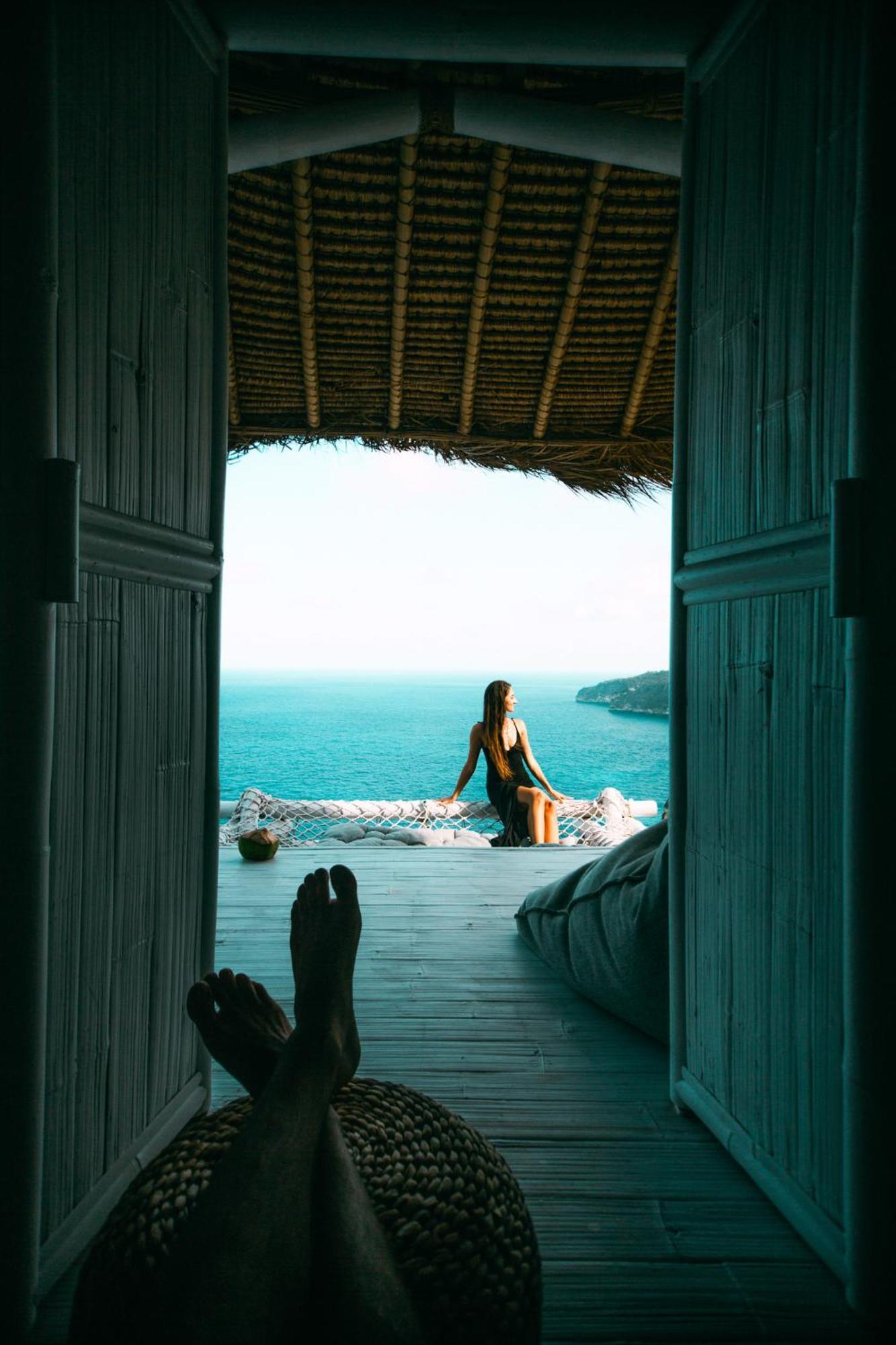 Tropical Glamping Nusa Penida Diamond Beach - Cliff Side Edge Polilit المظهر الخارجي الصورة