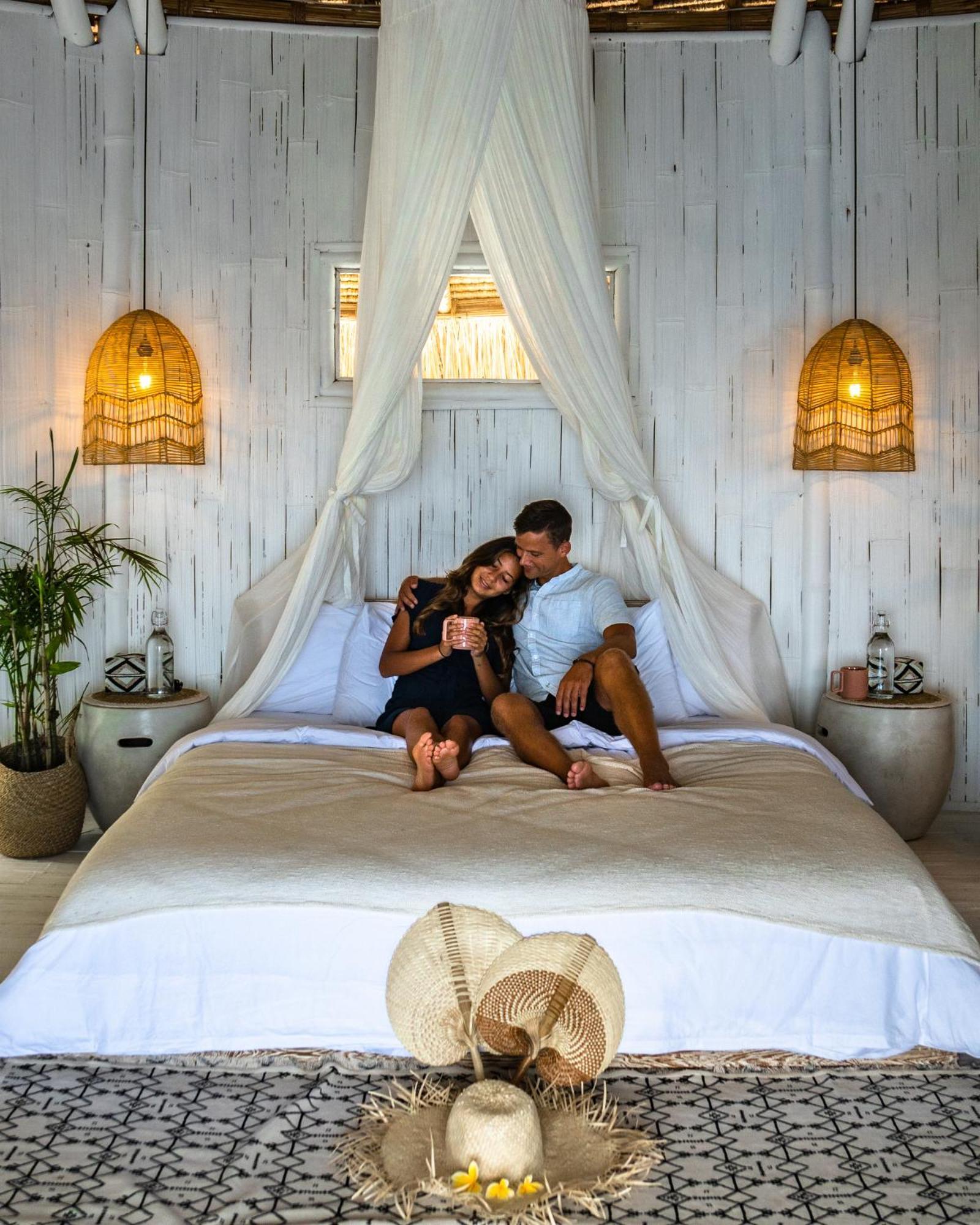 Tropical Glamping Nusa Penida Diamond Beach - Cliff Side Edge Polilit المظهر الخارجي الصورة