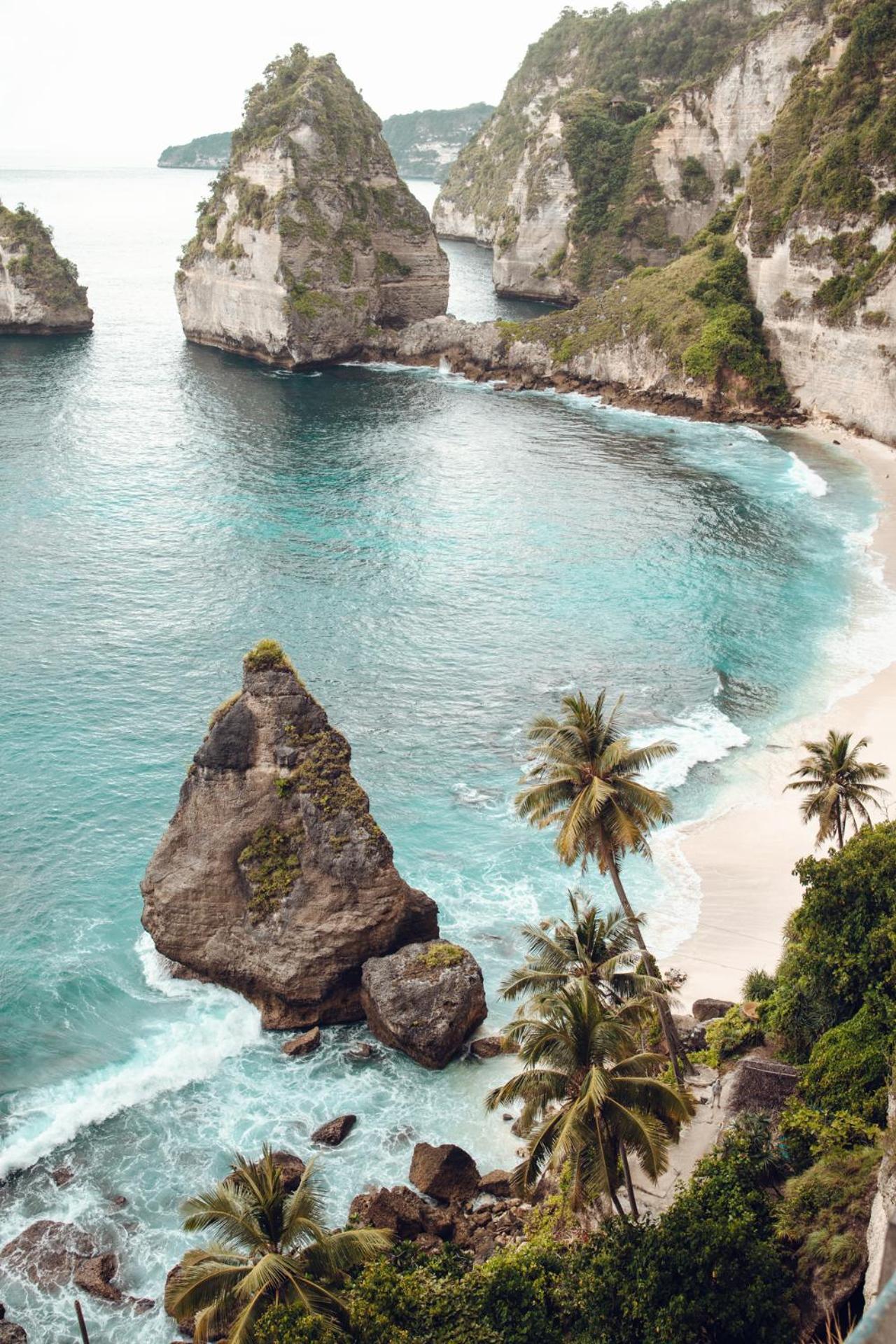Tropical Glamping Nusa Penida Diamond Beach - Cliff Side Edge Polilit المظهر الخارجي الصورة