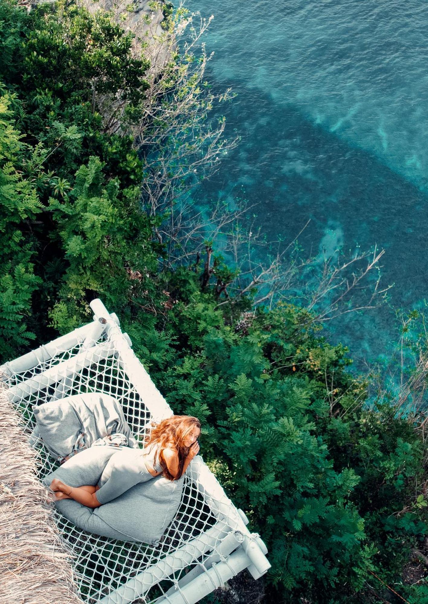 Tropical Glamping Nusa Penida Diamond Beach - Cliff Side Edge Polilit المظهر الخارجي الصورة