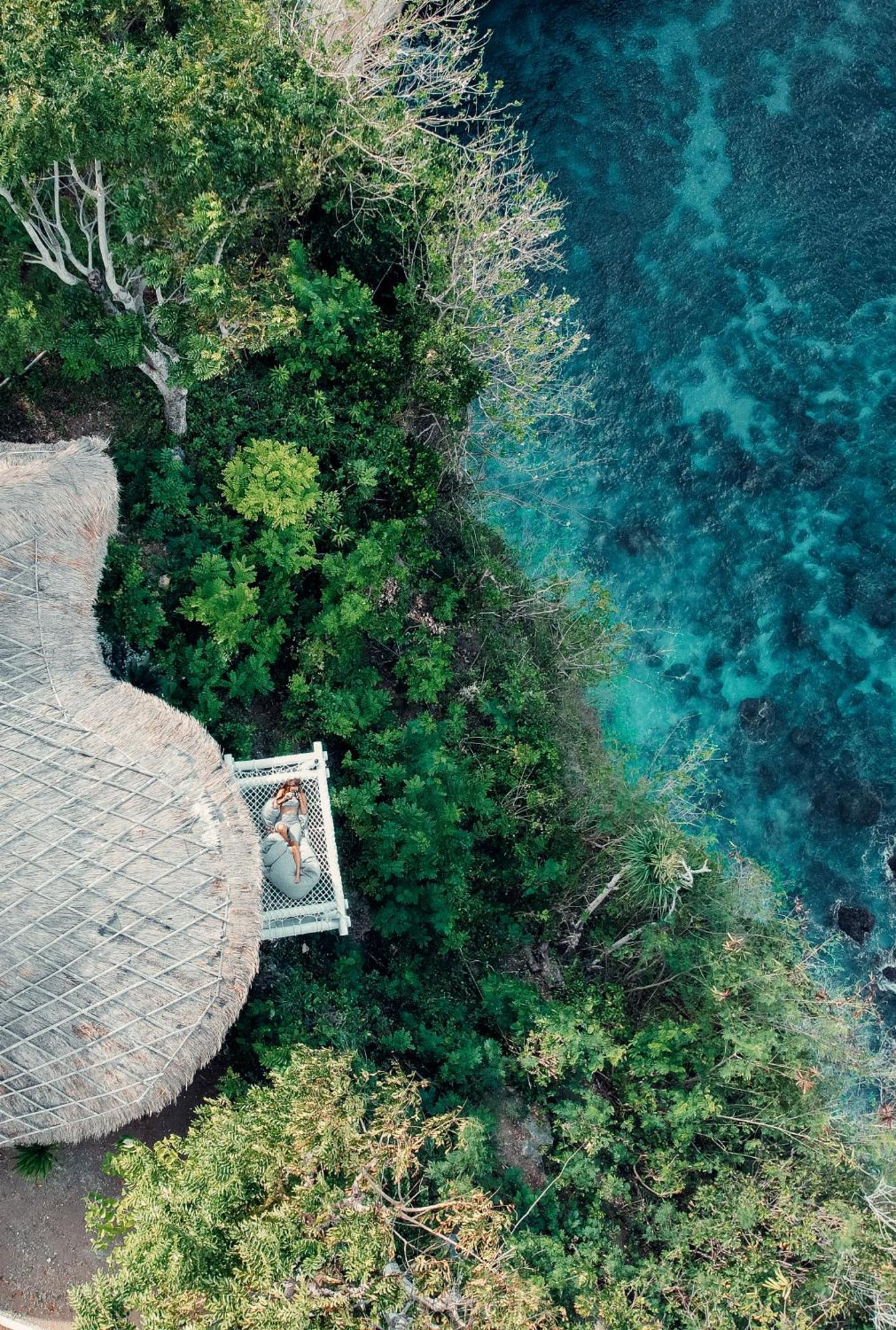 Tropical Glamping Nusa Penida Diamond Beach - Cliff Side Edge Polilit المظهر الخارجي الصورة