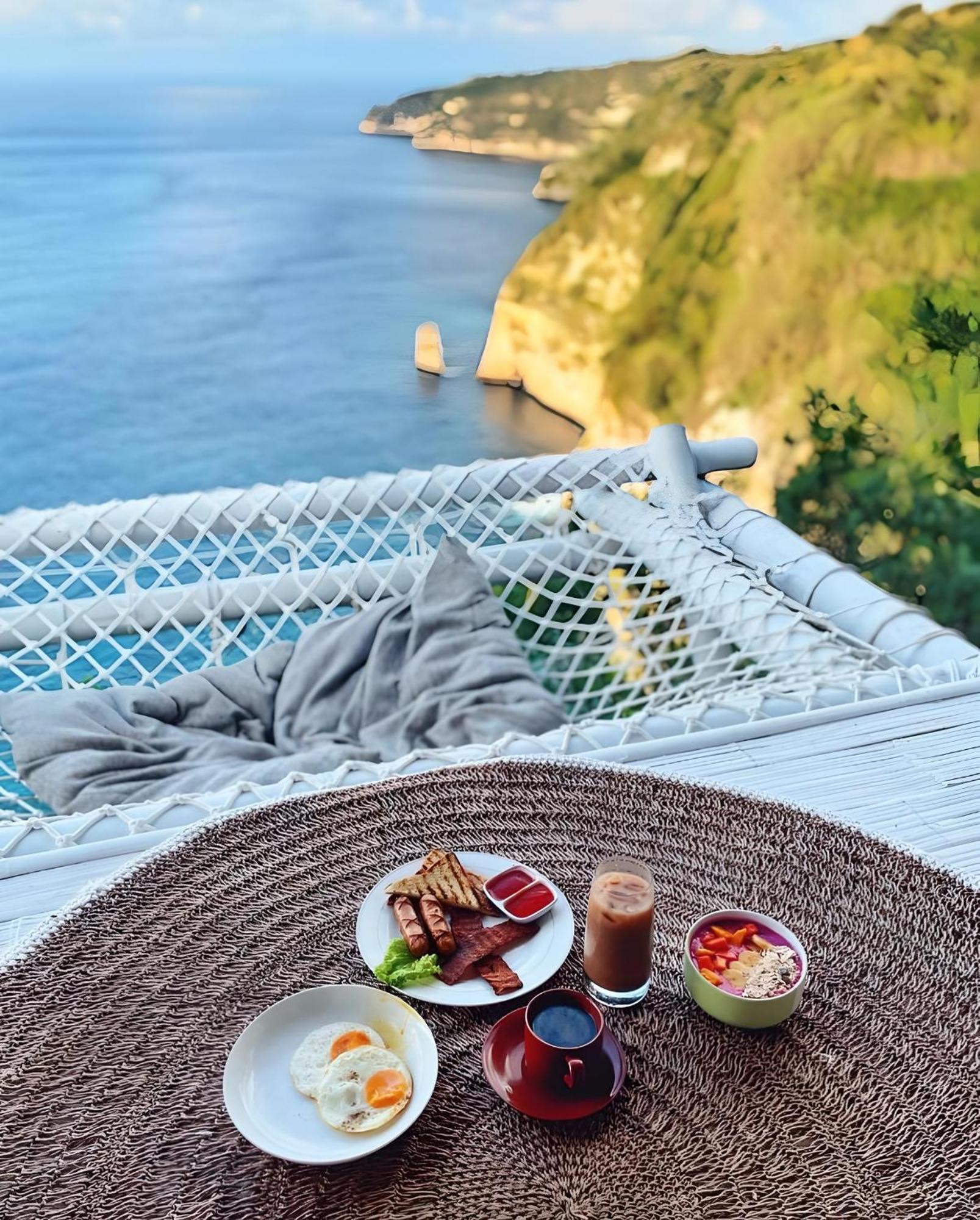 Tropical Glamping Nusa Penida Diamond Beach - Cliff Side Edge Polilit المظهر الخارجي الصورة