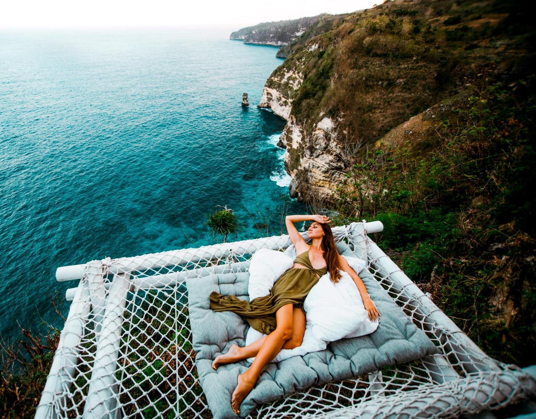 Tropical Glamping Nusa Penida Diamond Beach - Cliff Side Edge Polilit المظهر الخارجي الصورة